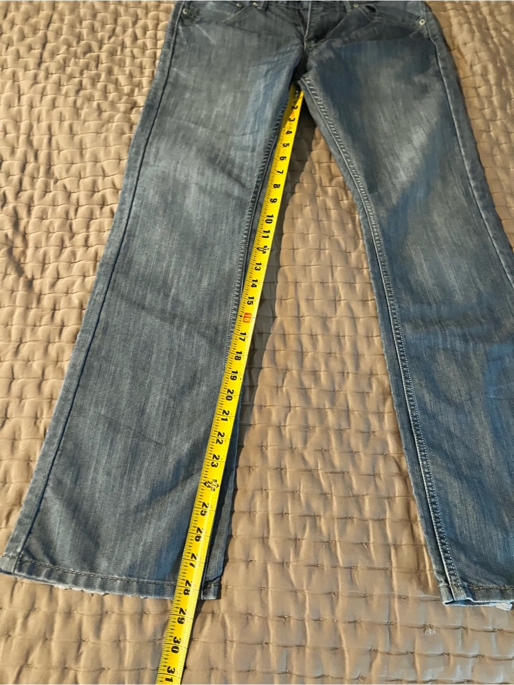 Levi's 527 Men's Medium Blue Bootcut Leg Jeans 29 x 30 - Picture 3 of 8